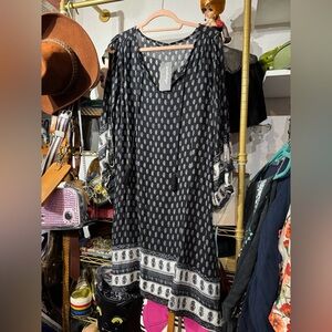 221 // INDULGE In Style Boho tunic dress // NWT // XL